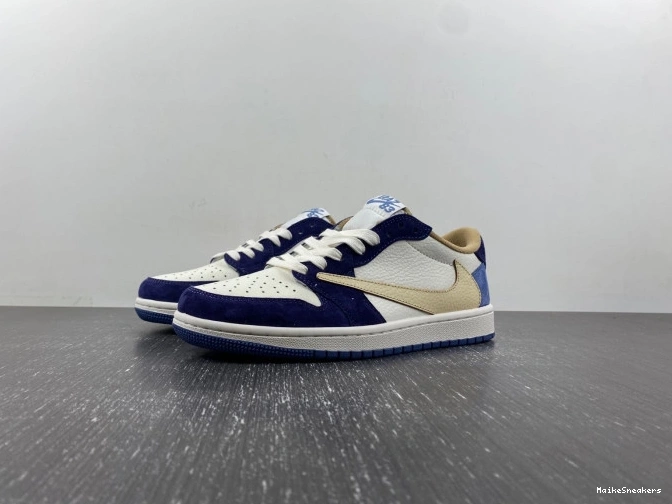 MaikeSneakers CUSTOM TRAVIS JORDAN SCOTT 1 AIR DM7866-808 X 0729